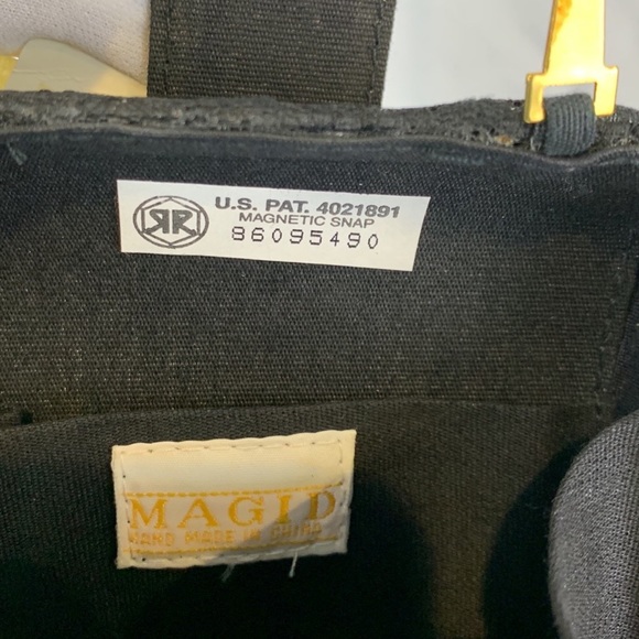 Magid Vintage Damask Cloth Evening Bag Purse Crossbody Small - Picture 5 of 9